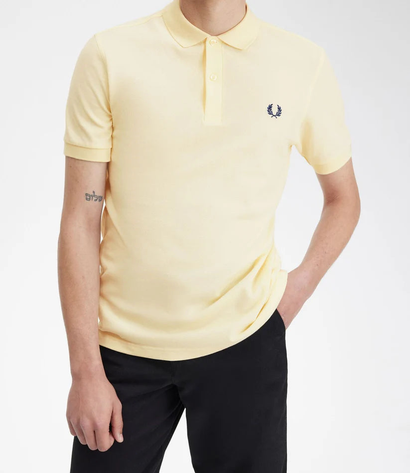 Polo manches courtes brodé coton piqué Fred Perry ice cream