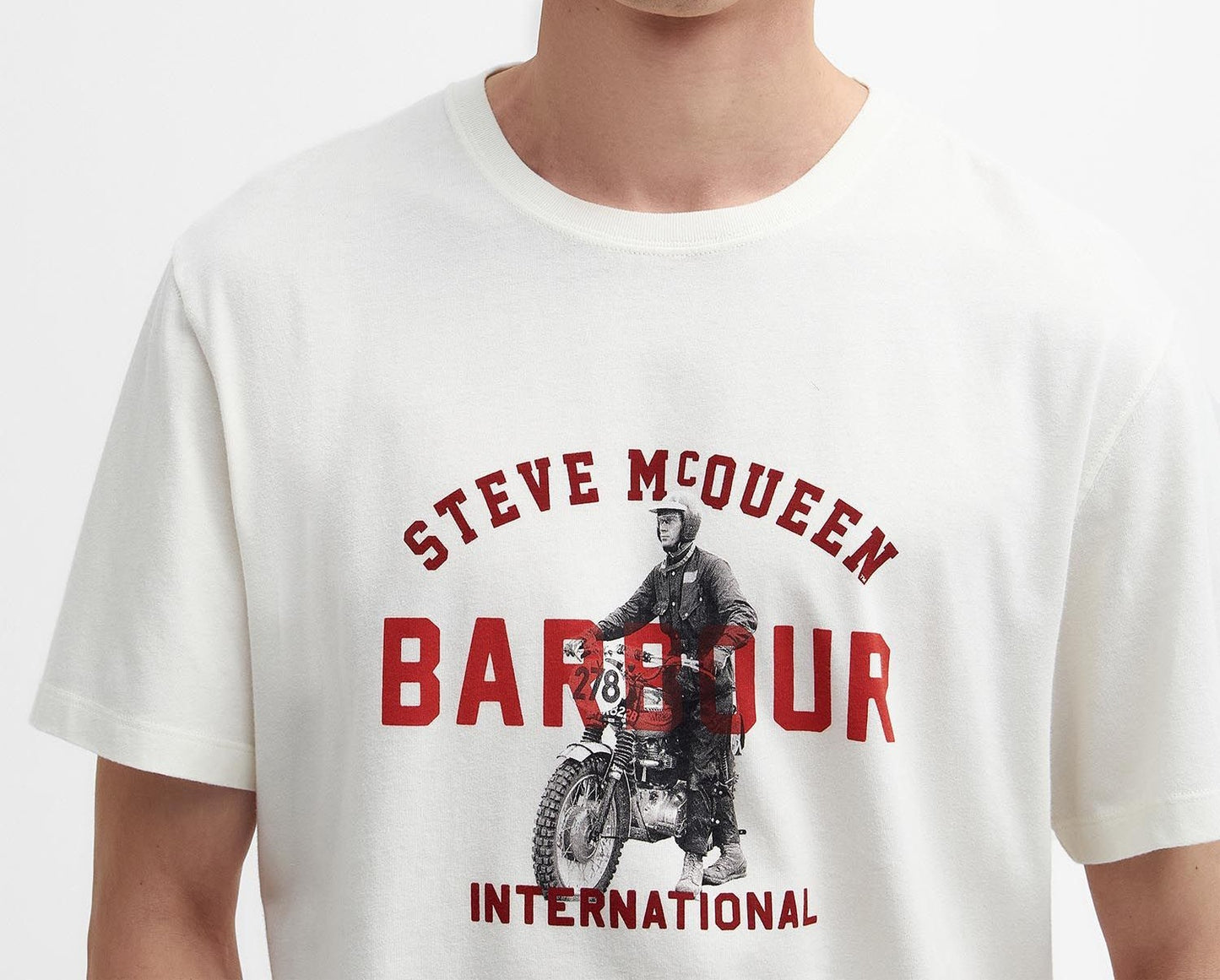 Tee shirt speedway steve mc queen barbour