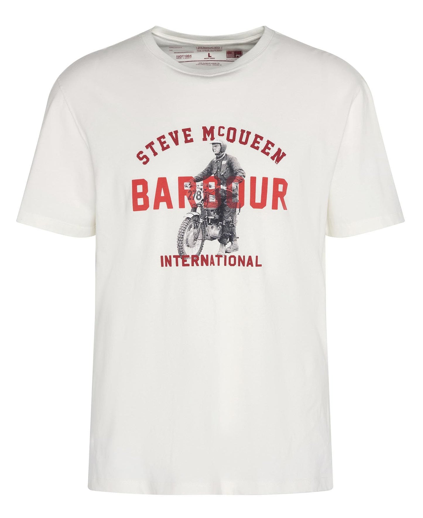 Tee shirt speedway steve mc queen barbour