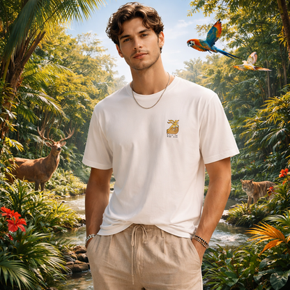 Tee-shirt natural plant tee Bask in the sun