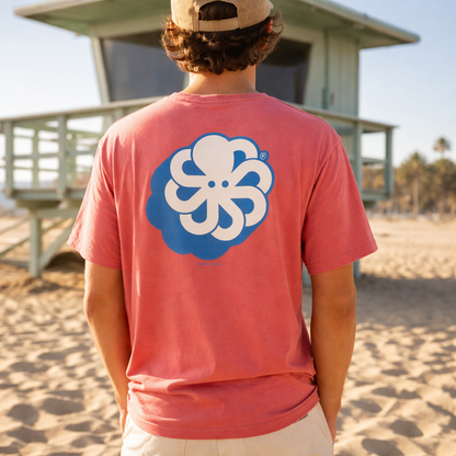 tee shirt Big 3D Red Josen Island