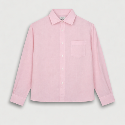 Chemise en Lin Paul Pat Hartford  rose