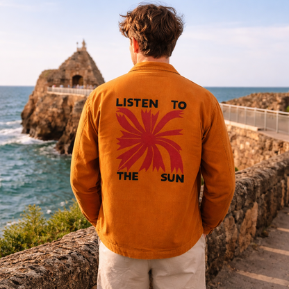 Sun Jacket Bask in the sun caramel