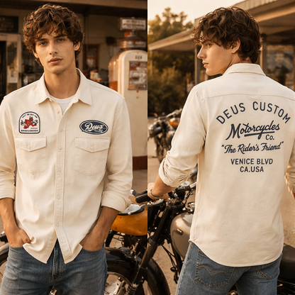 Surchemise Nomad shirt dirty Deus ex Machina