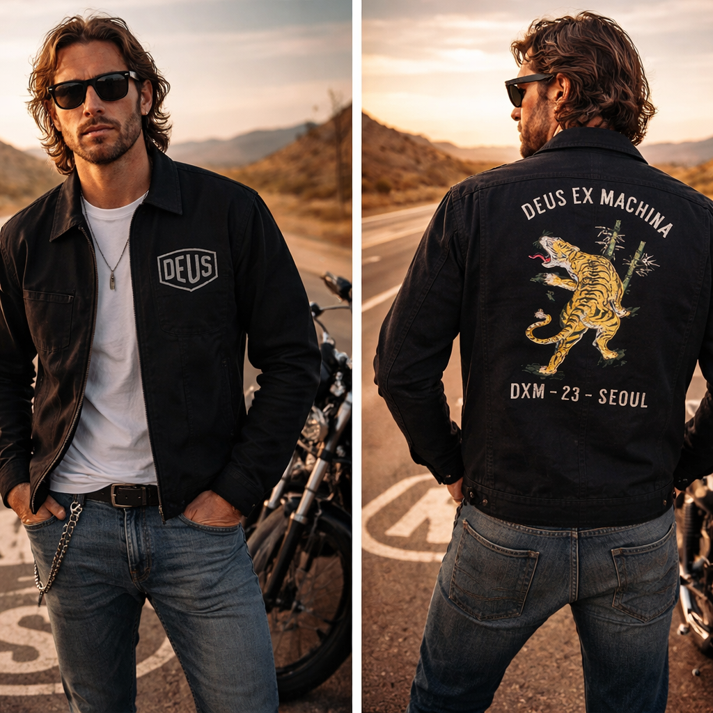 Veste Roar Work jacket Deus ex Machina noir