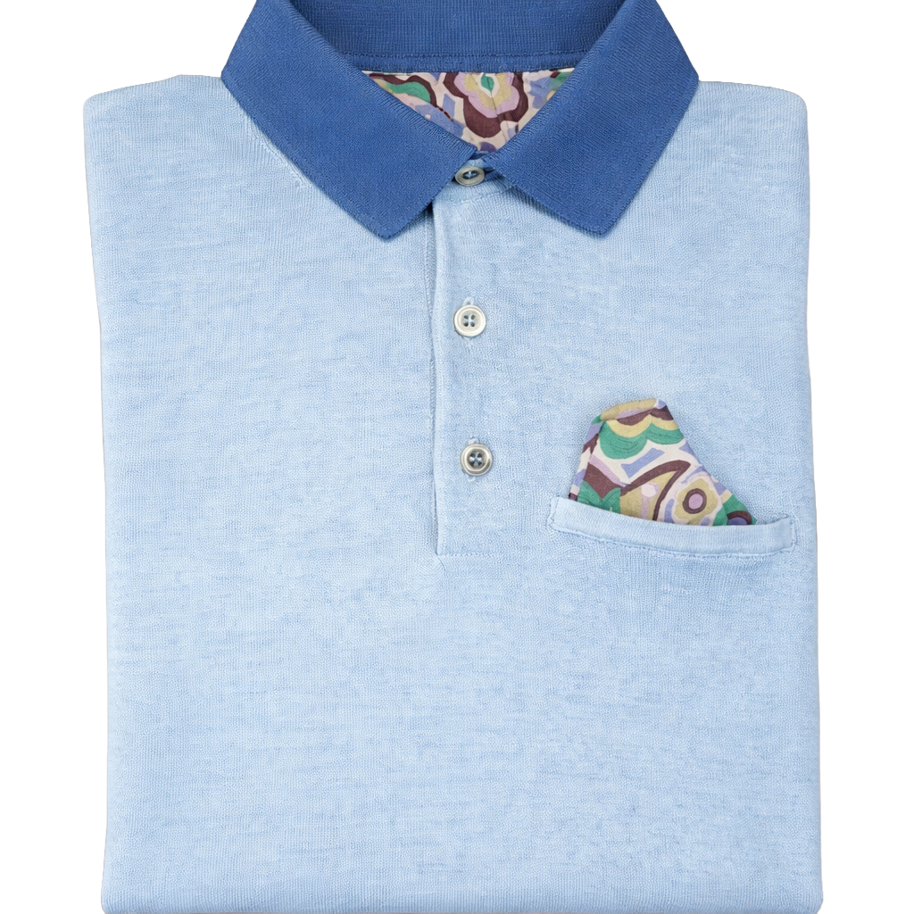 Polo Slow BOB THE COMPAGNY Bleu