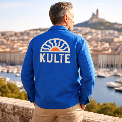 Veste bleu de travail KULTE bleu de klein