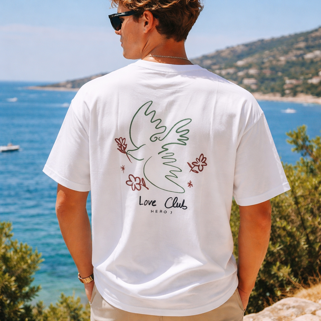 Tee-shirt AMBROISE Hero Sven off white