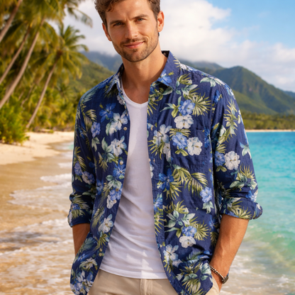 Chemise Homme PAUL Imprimé "Hawaï" Hartford