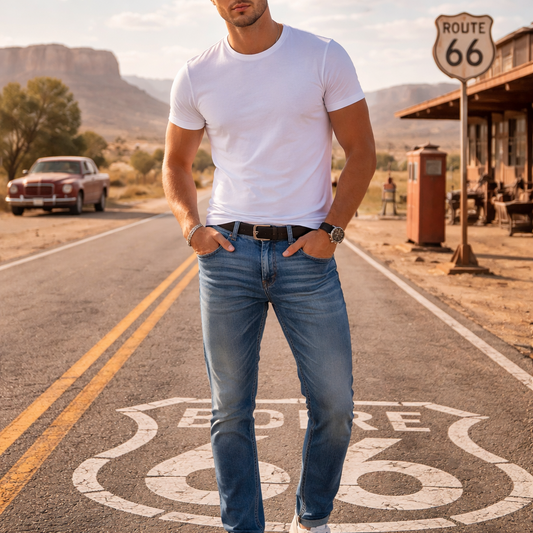 Pantalon jeans Classic Bruce Pullin