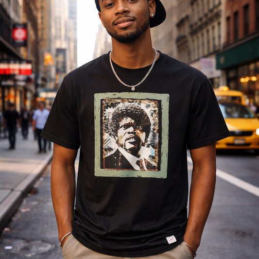 Tee shirt Icone SAMUEL L.JACKSON BOB THE COMPAGNY