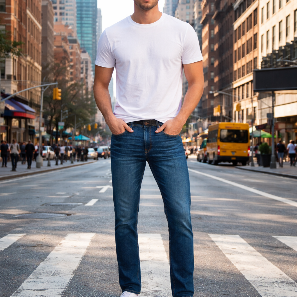 Pantalon jeans Classic king Pullin