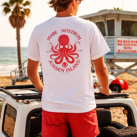 tee shirt Classic Mare Nostrum Josen Island blanc