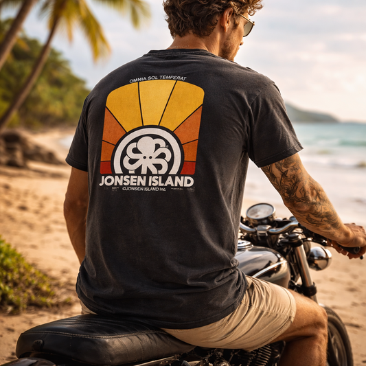 tee shirt classic Omnia Sol blackJosen Island