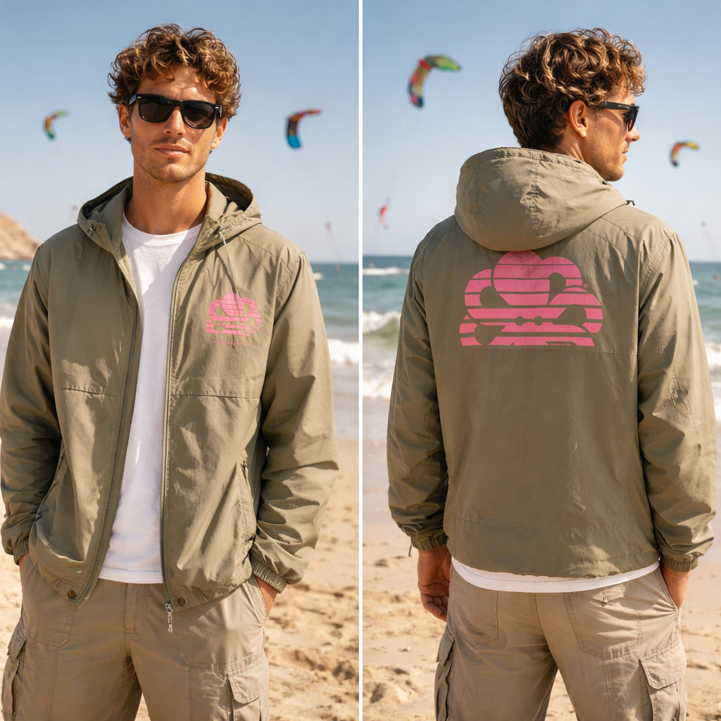 Coupe vent windbreaker Josen Island kaki