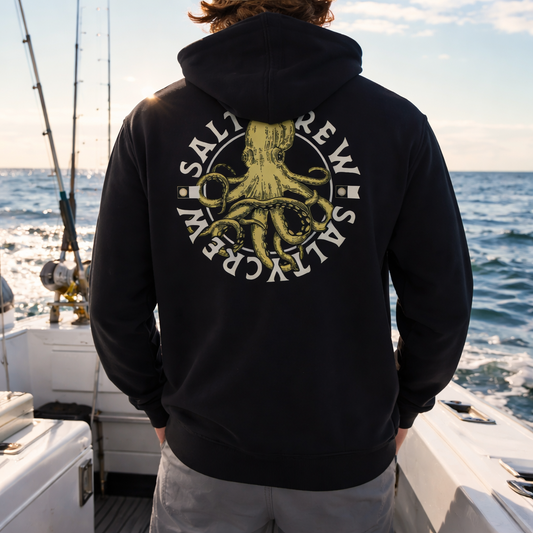 sweat hoddie Tentacles Salty Crew black