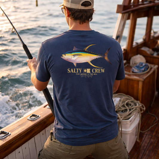Tee shirt AHI classic s/s tee Salty Crew Navy