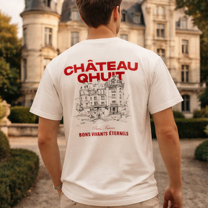 T-shirt Chateau Qhuit Off White