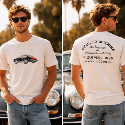 Tee shirt Emporium Deus ex Machina blanc