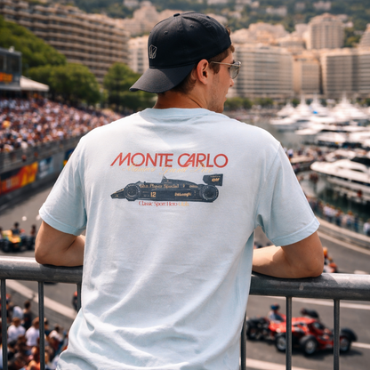 T-shirt Monte-Carlo Hero Seven blanc