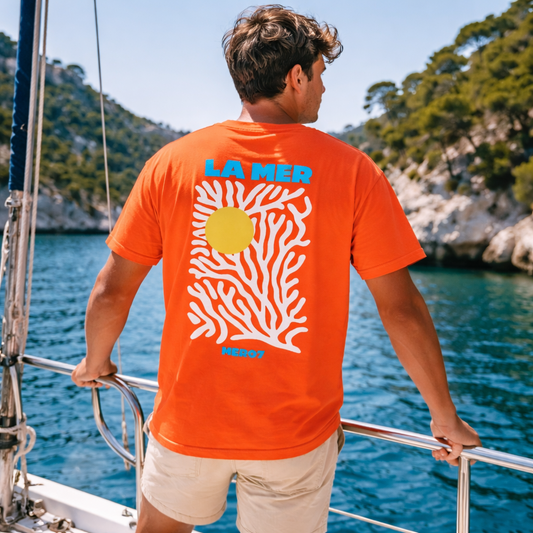 T-shirt La Mer Hero Seven orange