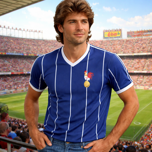 Tee Shirt France 82 Sports d'époque