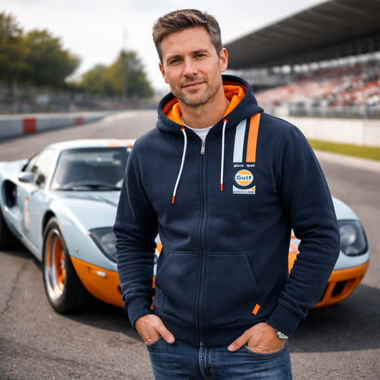 Hoodie FULL ZIP Legend Navy GULF