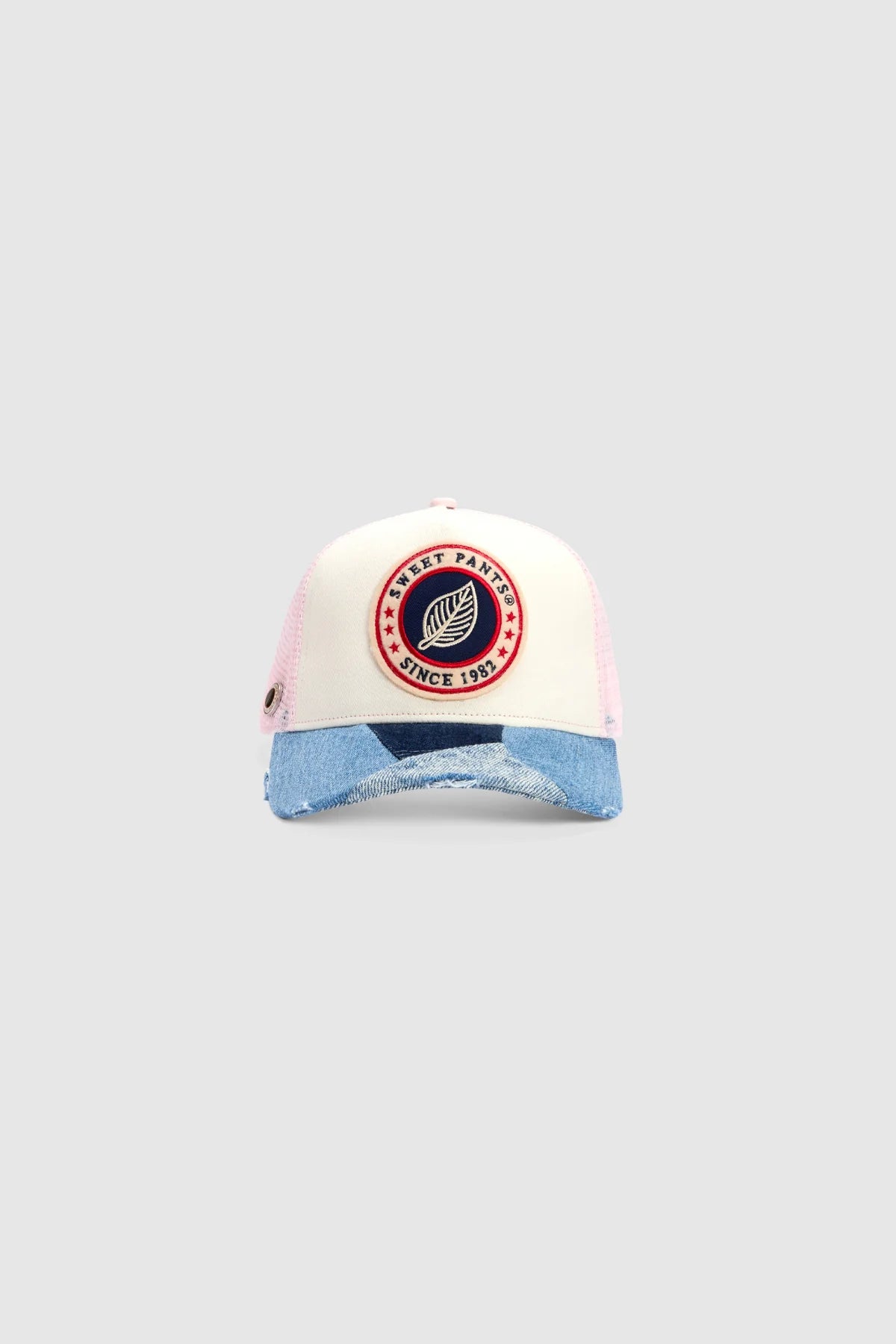 Casquette Patchwork cap Sweet Pants Couleur Primrose