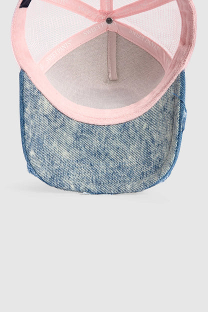 Casquette Patchwork cap Sweet Pants Couleur Primrose