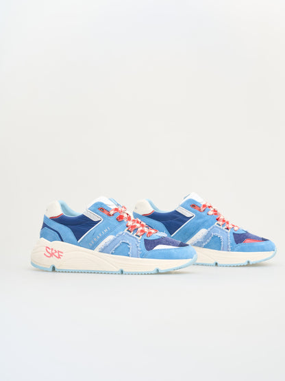 Basket TOKYO - NAVY LIGHT BLUE WHITE Serafini