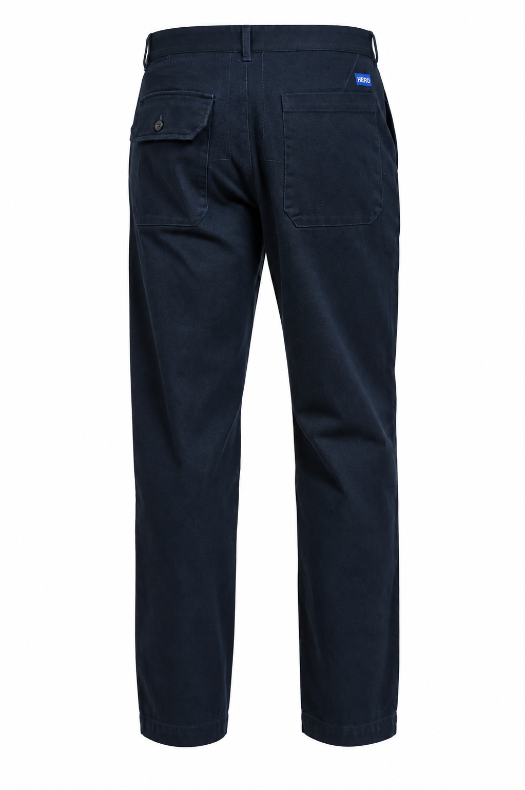 Pantalon KYOTO Hero Seven Dark Navy homme vue de dos avec poches arrière