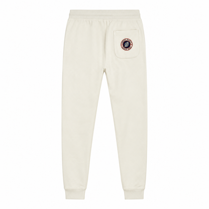 Pantalon jogging Iconic Slim Milk Sweet Pants, vue de dos avec poche et patch logo tricolore