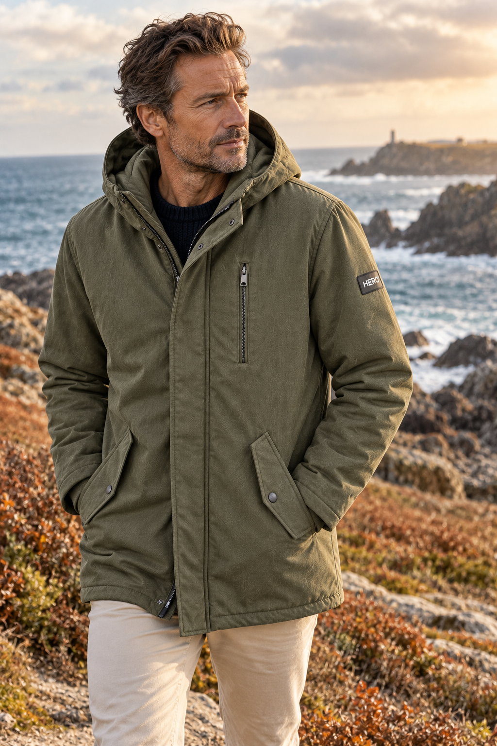 PARKA ALBAN KAKI – HERO SEVEN