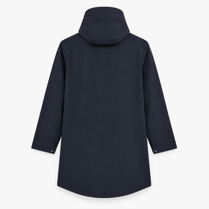 Parka Pullin DKNAVY bleu marine homme vue de dos