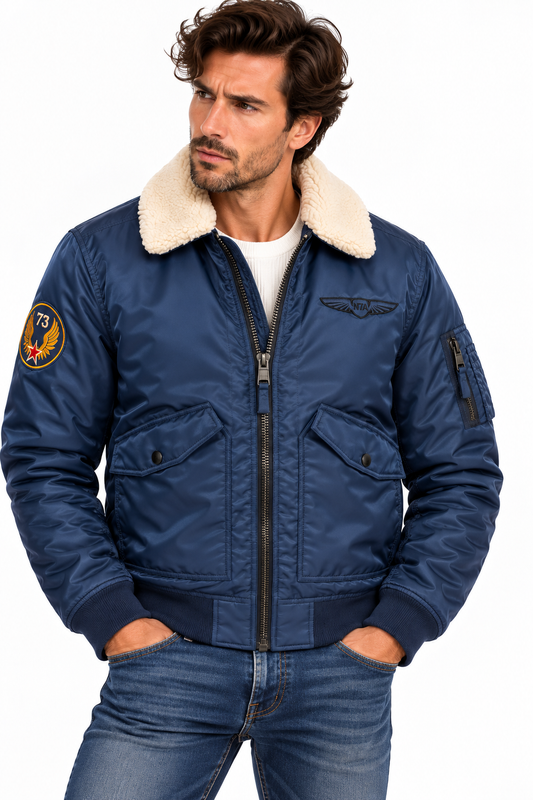 Veste Hanford Aviateur – Navy