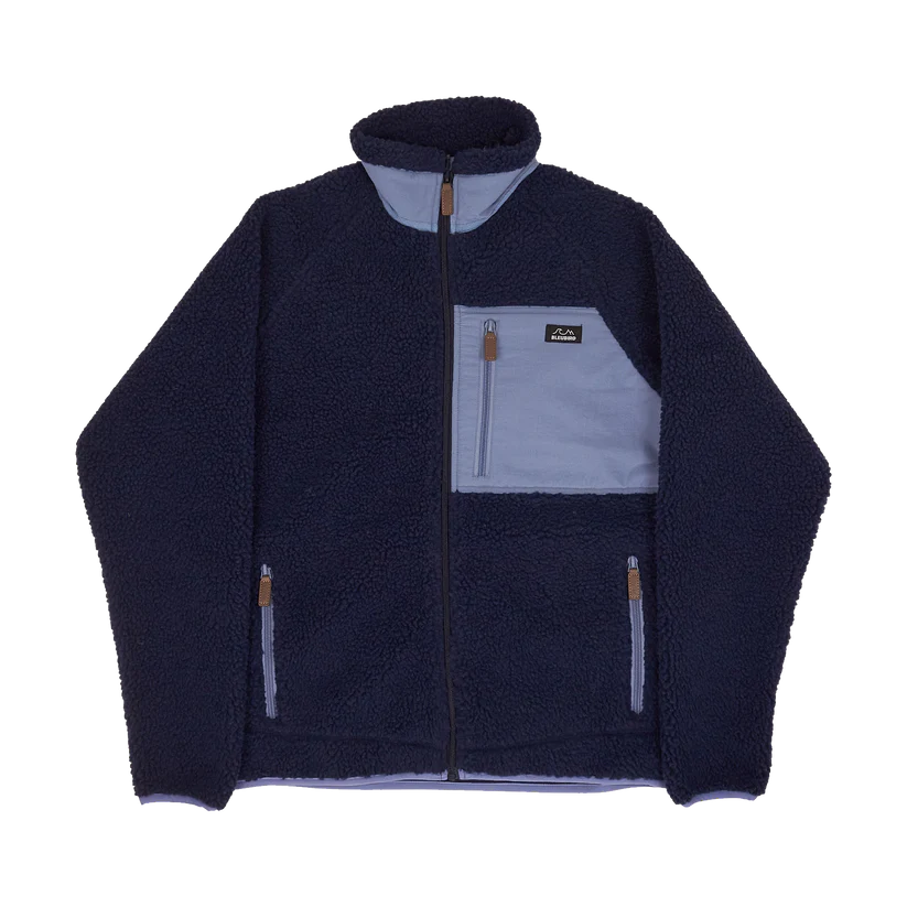 Sherpa Fleece Bleubird navy