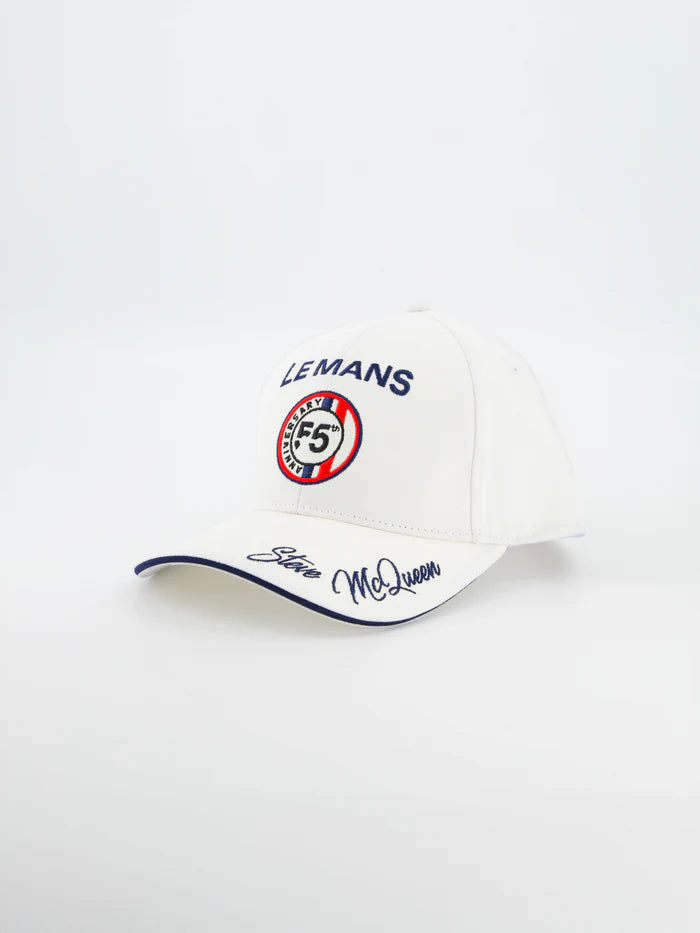 SMQ Anniversary cap white Steve MCQUEEN x Le Mans