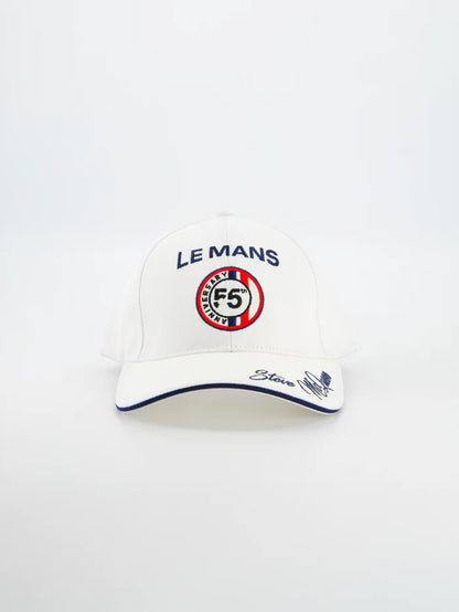 SMQ Anniversary cap white Steve MCQUEEN x Le Mans