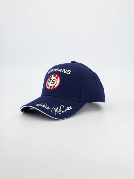 SMQ Anniversary cap  navy Steve MCQUEEN x Le Mans
