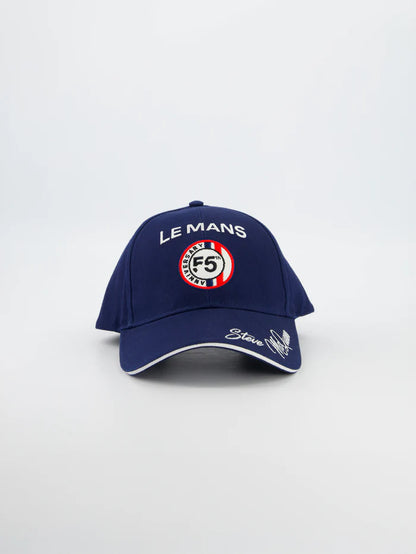 SMQ Anniversary cap  navy Steve MCQUEEN x Le Mans