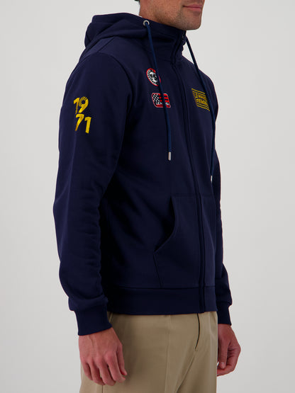 Sweat SMQ Full Zip Hoodie Faster 24H Le Mans x Steve McQueen