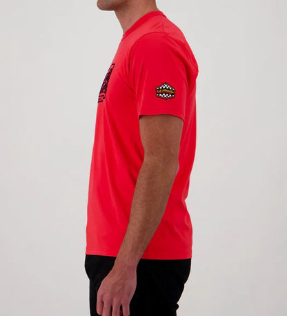 SMQ Faster Tee washed red Steve MCQUEEN x Le Mans