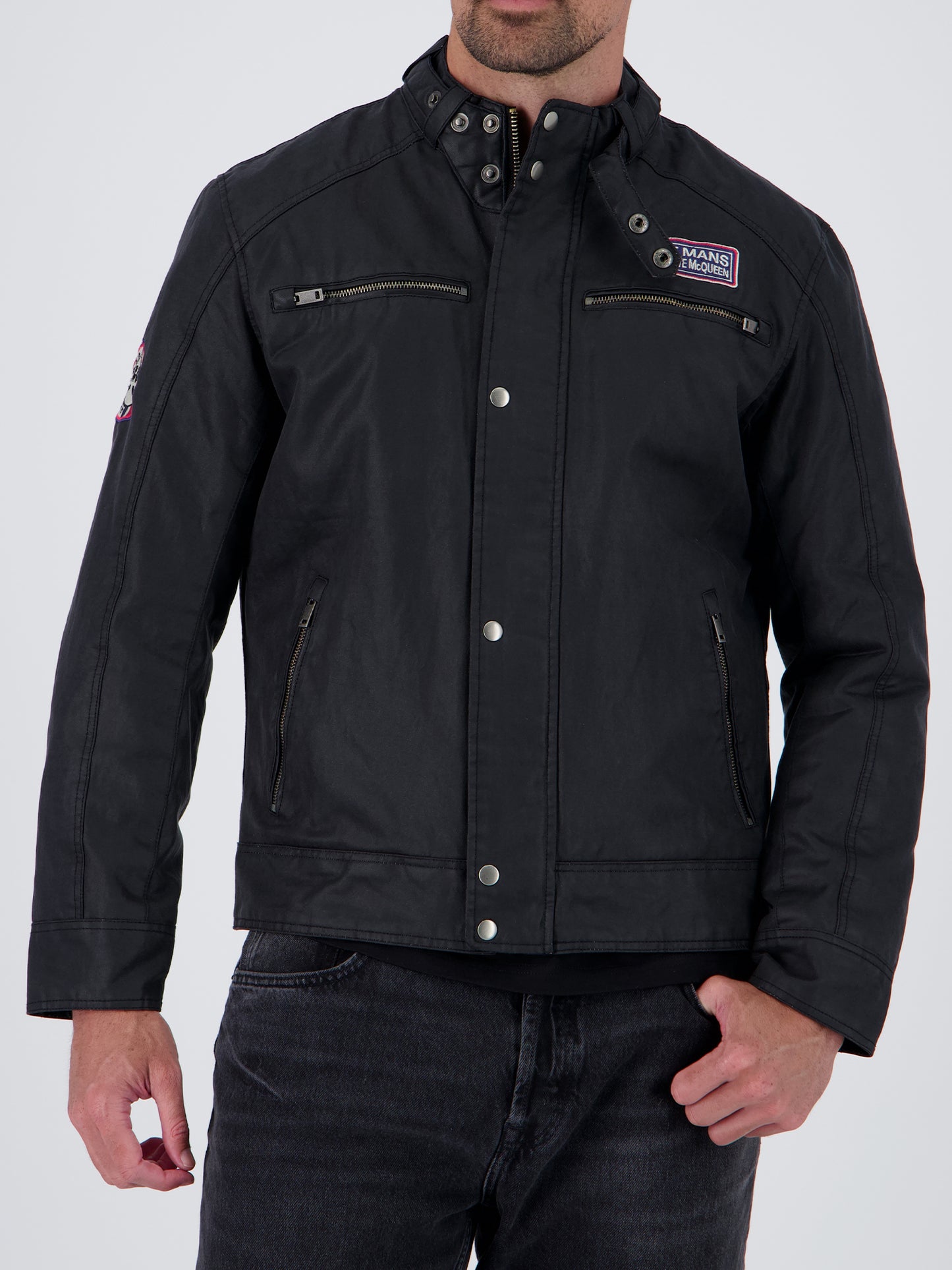 Veste Biker 24H Le Mans x Steve McQueen – Black