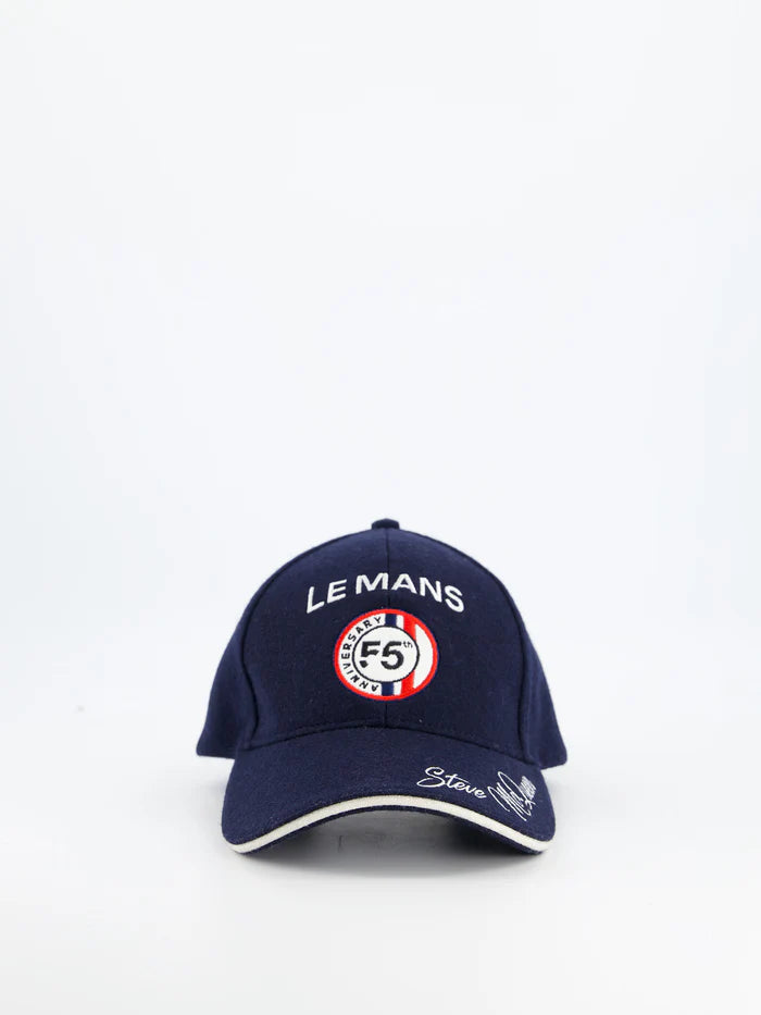 Casquette en Flanelle Signature Steve Mcqueen x Le Mans