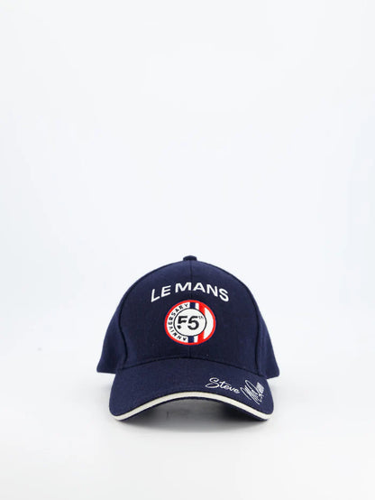 Casquette en Flanelle Signature Steve Mcqueen x Le Mans