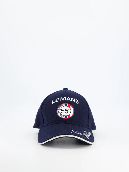 Casquette en Flanelle Signature Steve Mcqueen x Le Mans