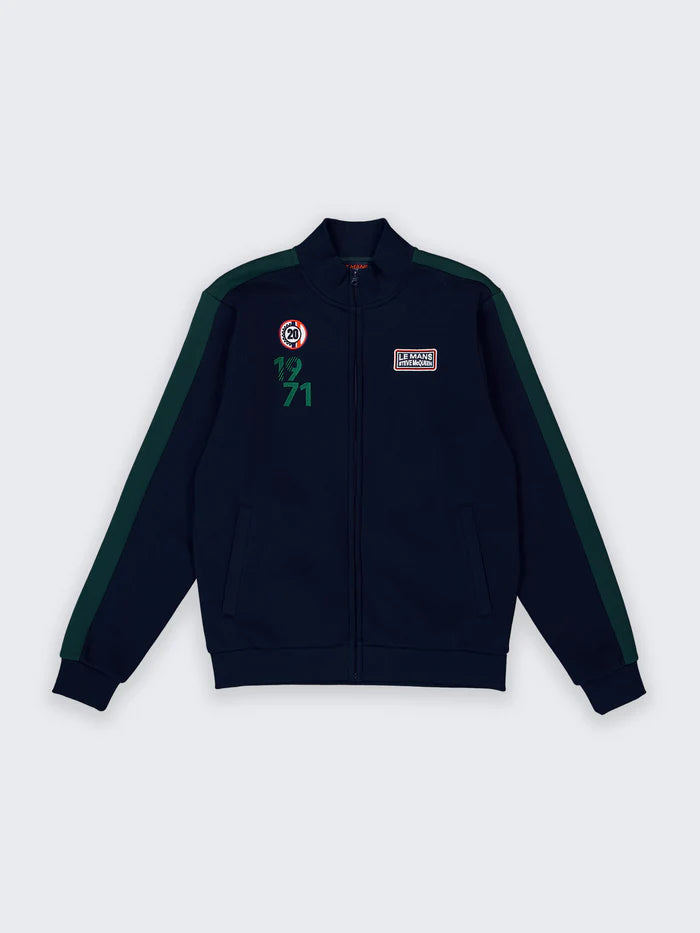 Track Jacket Retro fall STEVE MCQUEEN Navy