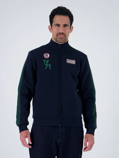 Track Jacket Retro fall STEVE MCQUEEN Navy