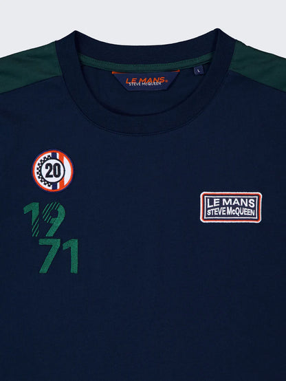 Tee shirt Retro fall Steve MCQUEEN x Le Mans