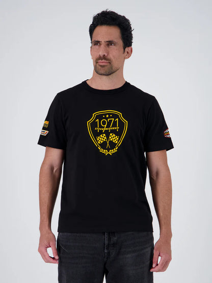 Tee shirt Ready set black Steve MCQUEEN x Le Mans